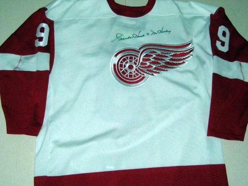 Bernie Parent Autographed White Hockey Jersey (JSA) — RSA